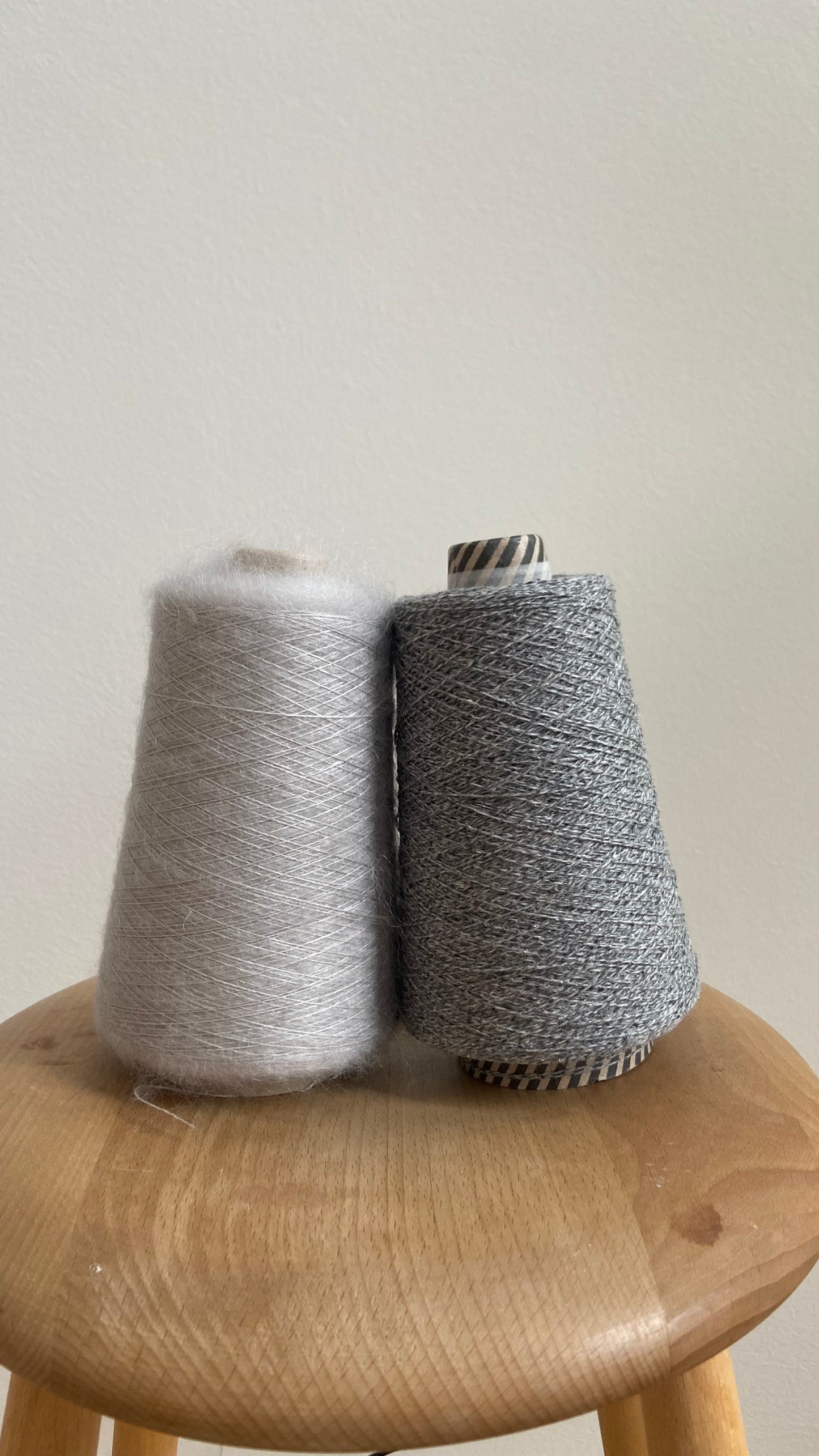 Japanese Silk Mohair - Light Grey